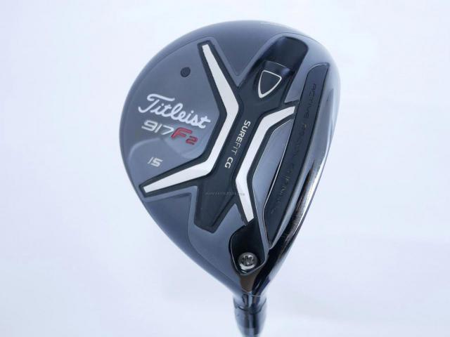 Fairway Wood : Titleist : หัวไม้ 3 Titleist 917F2 Loft 15 ก้าน Mitsubishi KUROKAGE 70 Flex S