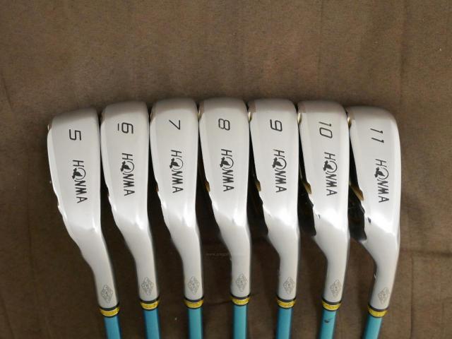 Iron set : Honma : ชุดเหล็ก Honma Beres IS-06 Forged (ปี 2019) มีเหล็ก 5-11 (7 ชิ้น เทียบเท่า 4-Pw) ก้าน ARMRQ X (43) Flex R (2 ดาว)
