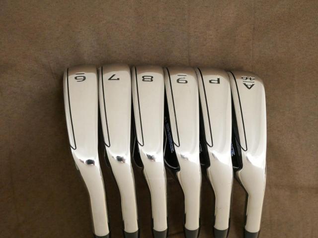 Iron set : Callaway : ชุดเหล็ก Callaway Paradym Ai Smoke (ออกปี 2024 ตีง่ายมาก ไกล Japan Spec.) มีเหล็ก 6-Pw,Aw (6 ชิ้น) ก้านเหล็ก NS Pro ZELOS 7 Flex S