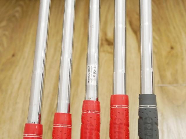 Iron set : Tsuruya : ชุดเหล็ก Tsuruya AXEL XP HM (หน้าเด้ง ตีไกลมากๆ) มีเหล็ก 6-Pw (5 ชิ้น) ก้านเหล็ก Flex S