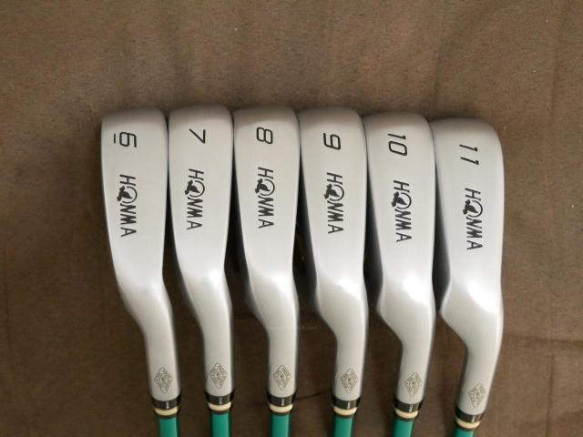 Iron set : Honma : **ก้าน 3 ดาว** ชุดเหล็ก Honma Beres IE-05 (รุ่นปี 2017 เหมาะกับซีเนียร์) มีเหล็ก 6-11 (6 ชิ้น) ก้าน ARMRQ ∞ (44) Flex R (3 ดาว)