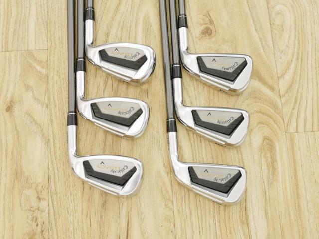 Iron set : Callaway : ชุดเหล็ก Callaway Legacy V (Forged) มีเหล็ก 5-Pw (6 ชิ้น) ก้านกราไฟต์ Flex SR