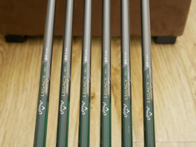 Iron set : Callaway : ชุดเหล็ก Callaway Legacy V (Forged) มีเหล็ก 5-Pw (6 ชิ้น) ก้านกราไฟต์ Flex SR