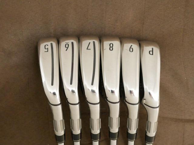 Iron set : Taylormade : ชุดเหล็ก Taylormade M5 (ออกปี 2019 Japan Spec) มีเหล็ก 5-Pw (6 ชิ้น) ก้านเหล็ก Dynamic Gold S200