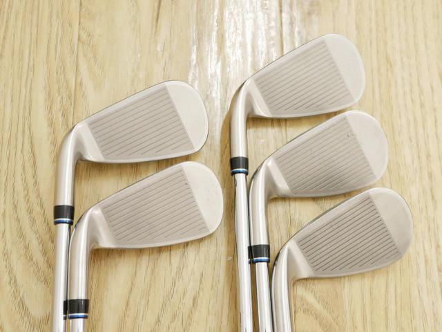Iron set : XXIO : ชุดเหล็ก XXIO Cross 2 (ออกปี 2021 ตีไกลที่สุดของที่สุดจาก XXIO หน้าเด้งสุดๆ) มีเหล็ก 7-Pw,Aw (5 ชิ้น ตีไกลกว่าปกติ 2 เบอร์) ก้านเหล็ก NS Pro 860 DST Flex R
