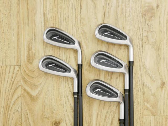 Iron set : Fourteen : ชุดเหล็ก Fourteen Gelong D (ใบใหญ่ ตีง่าย ไกล) มีเหล็ก 6-Pw (5 ชิ้น) ก้านกราไฟต์ Flex R