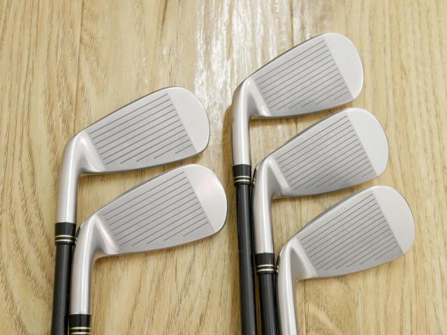 Iron set : Fourteen : ชุดเหล็ก Fourteen Gelong D (ใบใหญ่ ตีง่าย ไกล) มีเหล็ก 6-Pw (5 ชิ้น) ก้านกราไฟต์ Flex R