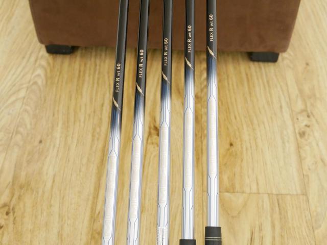Iron set : Fourteen : ชุดเหล็ก Fourteen Gelong D (ใบใหญ่ ตีง่าย ไกล) มีเหล็ก 6-Pw (5 ชิ้น) ก้านกราไฟต์ Flex R