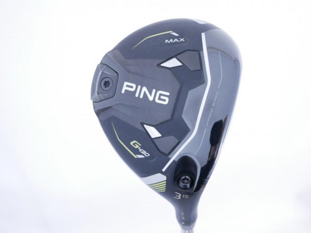 Fairway Wood : Ping : หัวไม้ 3 Ping G430 MAX (ปี 2024) Loft 15 ก้าน Ping Tour 2.0 65 Flex S