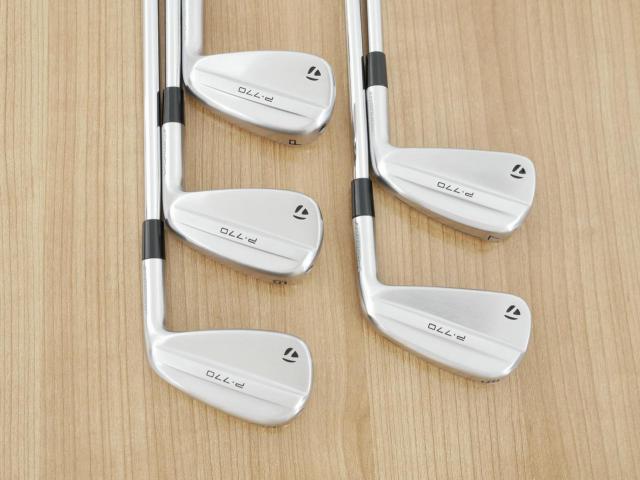 Iron set : Taylormade : ชุดเหล็ก Taylormade P770 Forged (รุ่นล่าสุด ออกปี 2024 นุ่ม แน่น) มีเหล็ก 6-Pw (5 ชิ้น) ก้านเหล็ก NS Pro Modus 105 Flex S