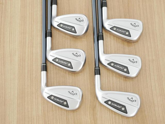 Iron set : Callaway : ชุดเหล็ก Callaway APEX Ai300 Forged (รุ่นล่าสุด ออกปี 2024) มีเหล็ก 5-Pw (6 ชิ้น) ก้านกราไฟต์ UST Mamiya RECOIL DART 6 Flex R