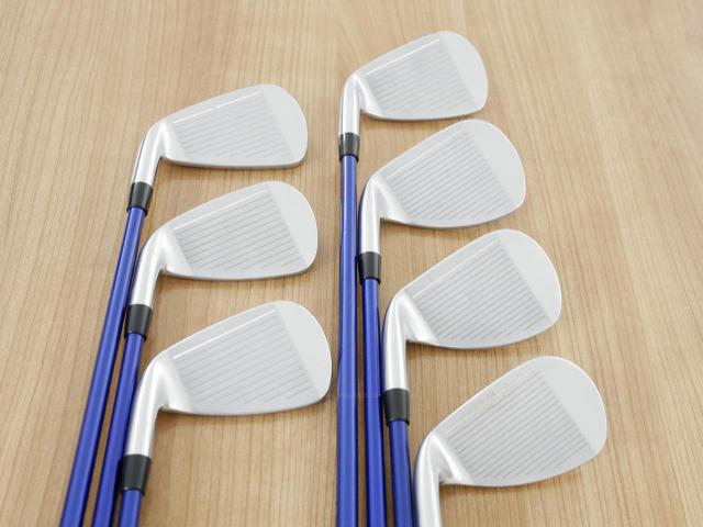 Iron set : Yamaha : ชุดเหล็ก Yamaha Inpres DriveStar (ออกปี 2023 ตีไกลที่สุด ไกลกว่าเหล็กทั่วไป 2 เบอร์ หน้าเด้งมากๆ) มีเหล็ก 7-Pw,Aw,As,Sw (7 ชิ้น) ก้านกราไฟต์ Fujikura Speeder NX M423i Flex SR