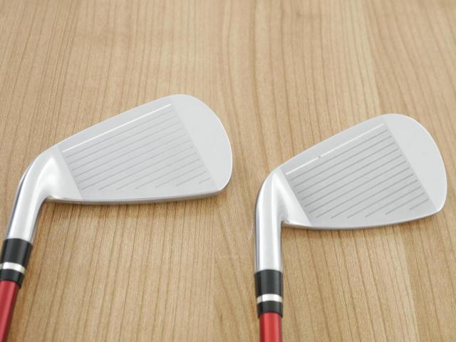 Iron set : Yamaha : ชุดเหล็ก Yamaha Inpres DriveStar (ออกปี 2023 ตีไกลที่สุด ไกลกว่าเหล็กทั่วไป 2 เบอร์ หน้าเด้งมากๆ) มีเหล็ก 5-Pw (6 ชิ้น) ก้านกราไฟต์ Mitsubishi Bassara i50xct Flex R