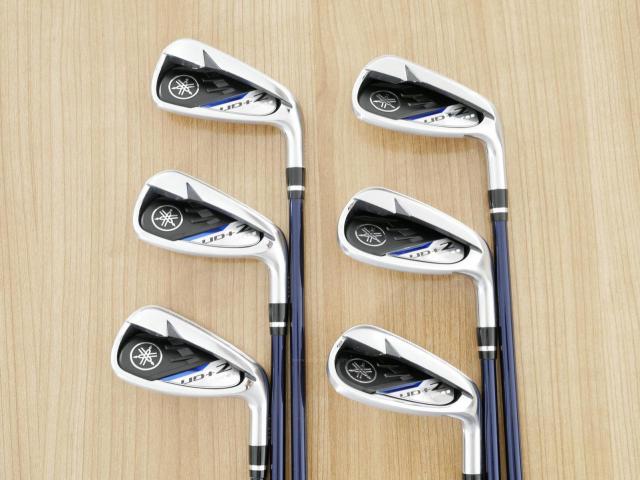 Iron set : Yamaha : ชุดเหล็ก Yamaha Inpres UD+2 (ออกปี 2021 ตีไกลที่สุด ไกลกว่าเหล็กทั่วไป 2 เบอร์ หน้าเด้ง COR 0.822) มีเหล็ก 7-Pw,Aw,As (6 ชิ้น) ก้านกราไฟต์ Fujikura Air Speeder M421i Flex R