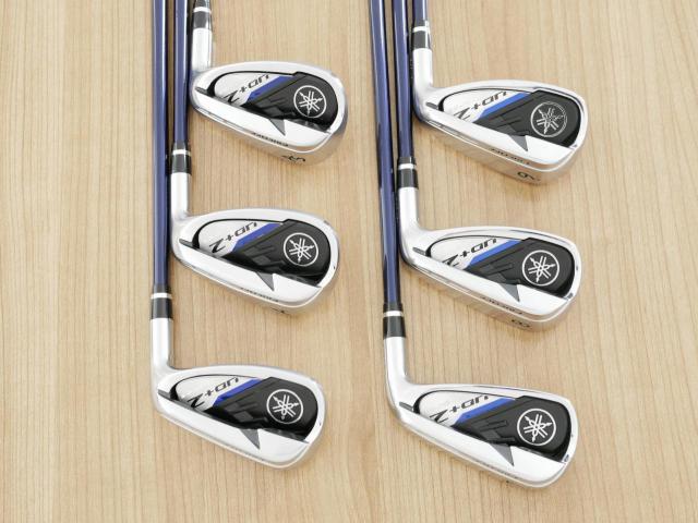 Iron set : Yamaha : ชุดเหล็ก Yamaha Inpres UD+2 (ออกปี 2021 ตีไกลที่สุด ไกลกว่าเหล็กทั่วไป 2 เบอร์ หน้าเด้ง COR 0.822) มีเหล็ก 7-Pw,Aw,As (6 ชิ้น) ก้านกราไฟต์ Fujikura Air Speeder M421i Flex R