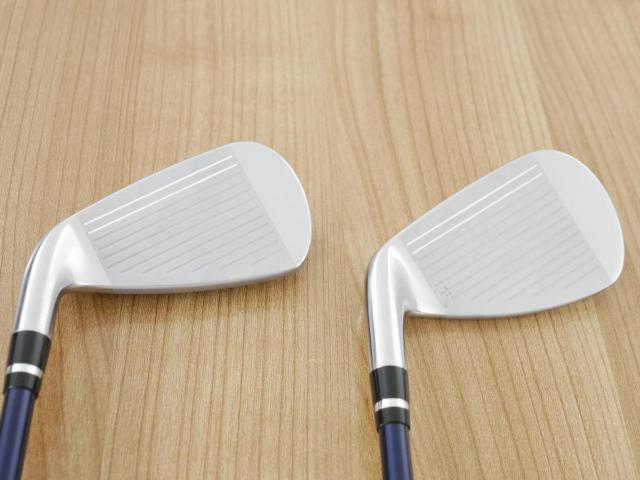 Iron set : Yamaha : ชุดเหล็ก Yamaha Inpres UD+2 (ออกปี 2021 ตีไกลที่สุด ไกลกว่าเหล็กทั่วไป 2 เบอร์ หน้าเด้ง COR 0.822) มีเหล็ก 7-Pw,Aw,As (6 ชิ้น) ก้านกราไฟต์ Fujikura Air Speeder M421i Flex R