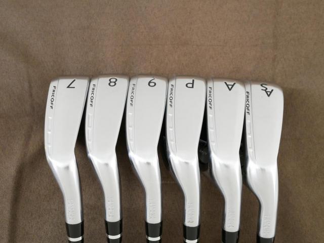 Iron set : Yamaha : ชุดเหล็ก Yamaha Inpres UD+2 (ออกปี 2021 ตีไกลที่สุด ไกลกว่าเหล็กทั่วไป 2 เบอร์ หน้าเด้ง COR 0.822) มีเหล็ก 7-Pw,Aw,As (6 ชิ้น) ก้านกราไฟต์ Fujikura Air Speeder M421i Flex R