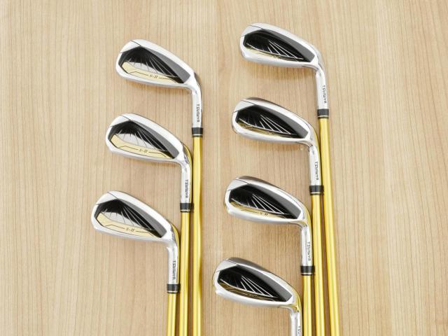 Iron set : Tsuruya : ชุดเหล็ก Tsuruya S-II (ใบใหญ่ ตีง่าย) มีเหล็ก 5-Pw,Sw (7 ชิ้น) ก้านกราไฟต์ Flex R