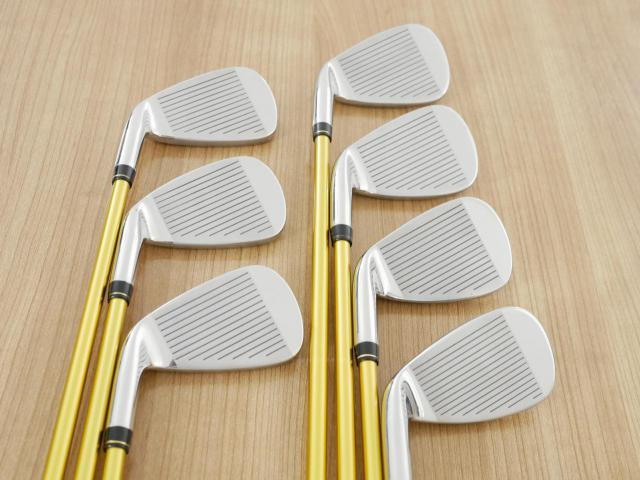 Iron set : Tsuruya : ชุดเหล็ก Tsuruya S-II (ใบใหญ่ ตีง่าย) มีเหล็ก 5-Pw,Sw (7 ชิ้น) ก้านกราไฟต์ Flex R