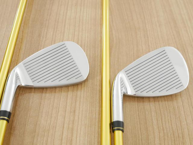 Iron set : Tsuruya : ชุดเหล็ก Tsuruya S-II (ใบใหญ่ ตีง่าย) มีเหล็ก 5-Pw,Sw (7 ชิ้น) ก้านกราไฟต์ Flex R