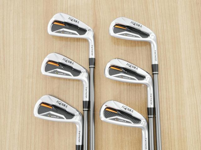 Iron set : Honma : ชุดเหล็ก Honma Tour World TW747P (รุ่นปี 2019) มีเหล็ก 6-11 (6 ชิ้น) ก้านกราไฟต์ Honma Vizard 50 Flex R