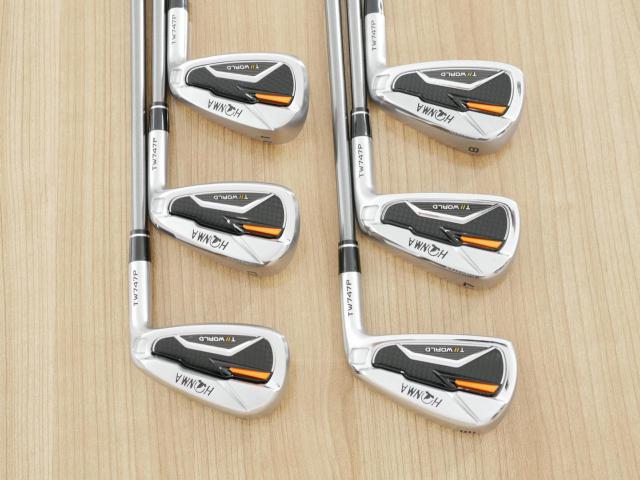 Iron set : Honma : ชุดเหล็ก Honma Tour World TW747P (รุ่นปี 2019) มีเหล็ก 6-11 (6 ชิ้น) ก้านกราไฟต์ Honma Vizard 50 Flex R