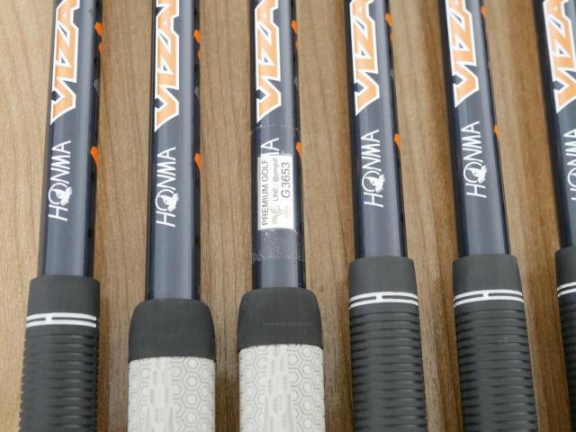 Iron set : Honma : ชุดเหล็ก Honma Tour World TW747P (รุ่นปี 2019) มีเหล็ก 6-11 (6 ชิ้น) ก้านกราไฟต์ Honma Vizard 50 Flex R