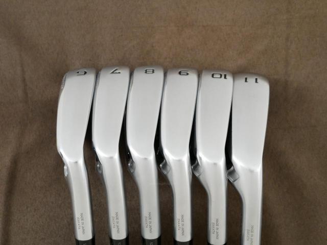 Iron set : Honma : ชุดเหล็ก Honma Tour World TW747P (รุ่นปี 2019) มีเหล็ก 6-11 (6 ชิ้น) ก้านกราไฟต์ Honma Vizard 50 Flex R