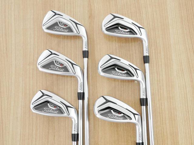 Iron set : Titleist : ชุดเหล็ก Titleist VG3 Type D Forged (รุ่นปี 2019 Japan Spec. ตีง่ายและไกลที่สุดของ Titleist) มีเหล็ก 6-Pw,Aw (6 ชิ้น) ก้านเหล็ก NS Pro Zelos 8 Flex S