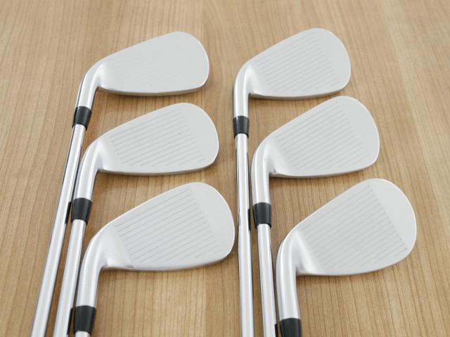 Iron set : Titleist : ชุดเหล็ก Titleist VG3 Type D Forged (รุ่นปี 2019 Japan Spec. ตีง่ายและไกลที่สุดของ Titleist) มีเหล็ก 6-Pw,Aw (6 ชิ้น) ก้านเหล็ก NS Pro Zelos 8 Flex S