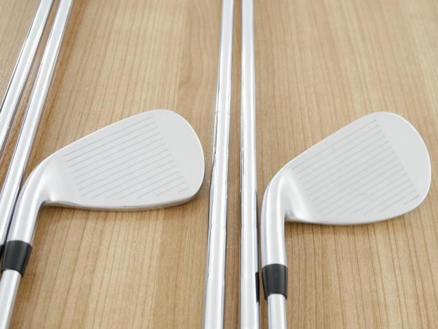 Iron set : Titleist : ชุดเหล็ก Titleist VG3 Type D Forged (รุ่นปี 2019 Japan Spec. ตีง่ายและไกลที่สุดของ Titleist) มีเหล็ก 6-Pw,Aw (6 ชิ้น) ก้านเหล็ก NS Pro Zelos 8 Flex S