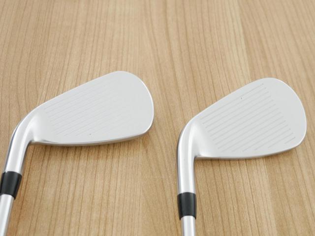 Iron set : Titleist : ชุดเหล็ก Titleist VG3 Type D Forged (รุ่นปี 2019 Japan Spec. ตีง่ายและไกลที่สุดของ Titleist) มีเหล็ก 6-Pw,Aw (6 ชิ้น) ก้านเหล็ก NS Pro Zelos 8 Flex S