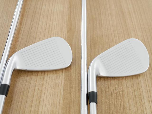 Iron set : Titleist : ชุดเหล็ก Titleist VG3 Type D Forged (รุ่นปี 2019 Japan Spec. ตีง่ายและไกลที่สุดของ Titleist) มีเหล็ก 6-Pw,Aw (6 ชิ้น) ก้านเหล็ก NS Pro Zelos 8 Flex S