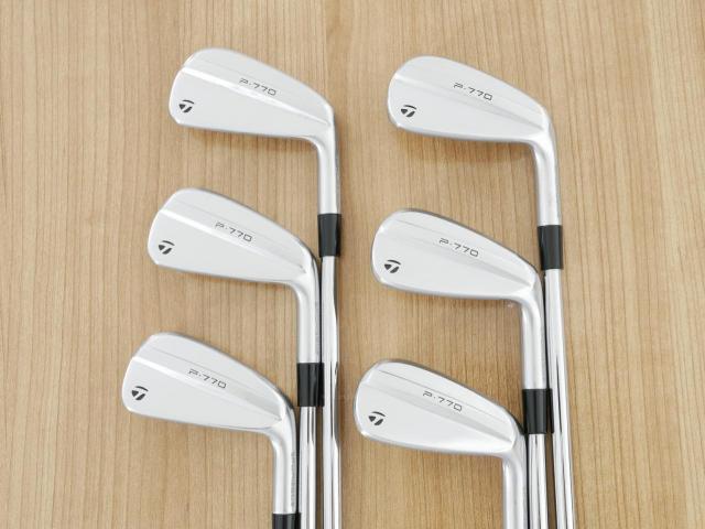 Iron set : Taylormade : ชุดเหล็ก Taylormade P770 Forged (รุ่นล่าสุด ออกปี 2024 นุ่ม แน่น) มีเหล็ก 5-Pw (6 ชิ้น) ก้านเหล็ก NS Pro Modus 115 Flex S