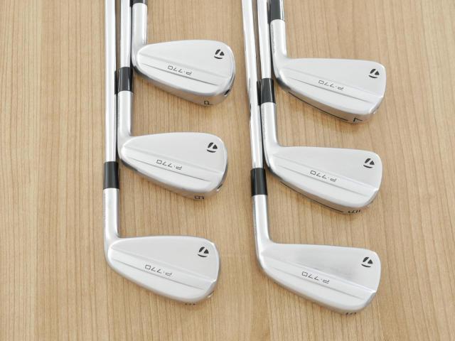 Iron set : Taylormade : ชุดเหล็ก Taylormade P770 Forged (รุ่นล่าสุด ออกปี 2024 นุ่ม แน่น) มีเหล็ก 5-Pw (6 ชิ้น) ก้านเหล็ก NS Pro Modus 115 Flex S