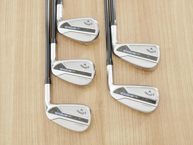 Iron set : Callaway : ชุดเหล็ก Callaway Paradym Ai Smoke (ออกปี 2024 ตีง่ายมาก ไกล Japan Spec.) มีเหล็ก 6-Pw (5 ชิ้น) ก้านกราไฟต์ Mitsubishi TENSEI 50 Flex R