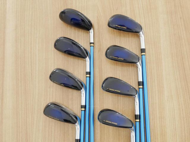 Iron set : Katana : ชุดเหล็กกระเทย Katana Sword SL-Eleven มีเหล็ก 5-11,Sw (8 ชิ้น เทียบเท่า 4-Pw,Sw) ก้านกราไฟต์ Flex SR