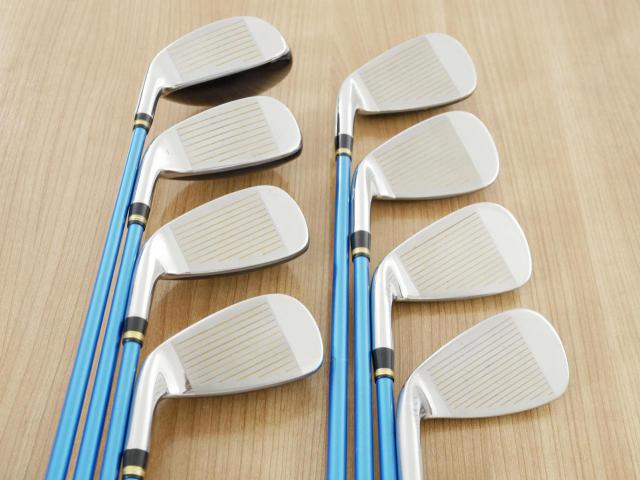 Iron set : Katana : ชุดเหล็กกระเทย Katana Sword SL-Eleven มีเหล็ก 5-11,Sw (8 ชิ้น เทียบเท่า 4-Pw,Sw) ก้านกราไฟต์ Flex SR