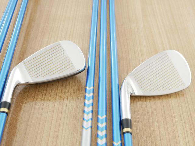 Iron set : Katana : ชุดเหล็กกระเทย Katana Sword SL-Eleven มีเหล็ก 5-11,Sw (8 ชิ้น เทียบเท่า 4-Pw,Sw) ก้านกราไฟต์ Flex SR