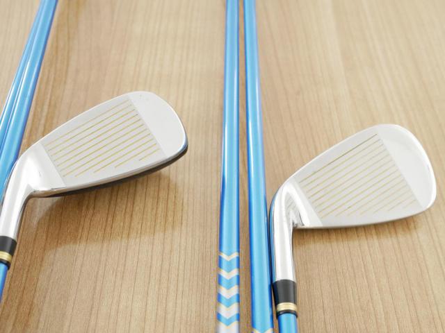 Iron set : Katana : ชุดเหล็กกระเทย Katana Sword SL-Eleven มีเหล็ก 5-11,Sw (8 ชิ้น เทียบเท่า 4-Pw,Sw) ก้านกราไฟต์ Flex SR