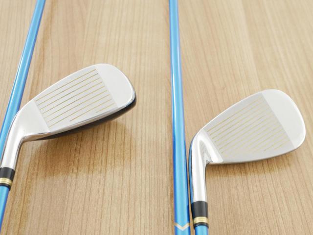 Iron set : Katana : ชุดเหล็กกระเทย Katana Sword SL-Eleven มีเหล็ก 5-11,Sw (8 ชิ้น เทียบเท่า 4-Pw,Sw) ก้านกราไฟต์ Flex SR