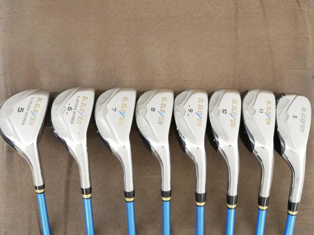 Iron set : Katana : ชุดเหล็กกระเทย Katana Sword SL-Eleven มีเหล็ก 5-11,Sw (8 ชิ้น เทียบเท่า 4-Pw,Sw) ก้านกราไฟต์ Flex SR