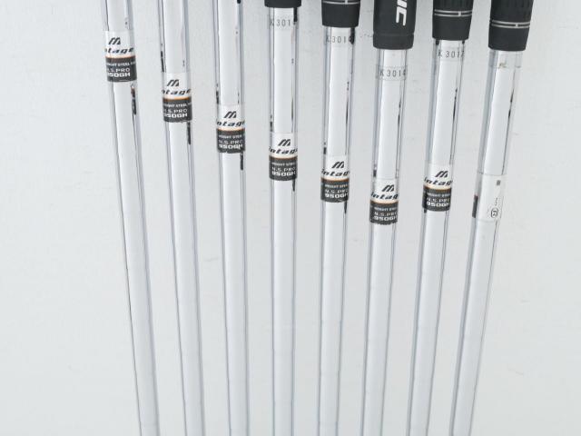 Iron set : Mizuno : ชุดเหล็ก Mizuno Intage Titanium (รุ่นท๊อป ใบใหญ่ ตีไกลมาก) มีเหล็ก 5-Pw,Aw,Sw (8 ชิ้น) ก้านเหล็ก NS Pro 950 Flex R