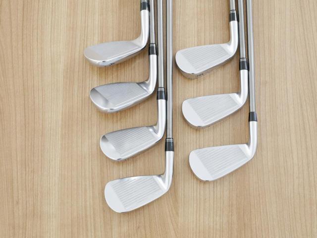 Iron set : Yamaha : ชุดเหล็ก Yamaha Inpres DriveStar (ออกปี 2023 ตีไกลที่สุด ไกลกว่าเหล็กทั่วไป 2 เบอร์ หน้าเด้งมากๆ) มีเหล็ก 6-Pw,Aw,As (7 ชิ้น) ก้าน Steelfiber i70 Flex R