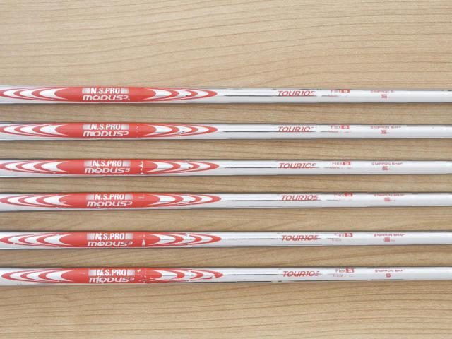 Iron set : Daiwa : ชุดเหล็ก Daiwa OnOff AKA (ออกปี 2022 ตีง่าย ไกล หน้าเด้ง บางเพียง 1.9 มิล) มีเหล็ก 5-Pw (6 ชิ้น) ก้านเหล็ก NS Pro Modus 105 Flex S