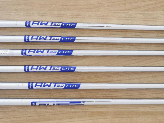 Iron set : Ping : ชุดเหล็ก Ping i200 มีเหล็ก 6-Pw,Aw (6 ชิ้น) ก้านเหล็ก Ping AWT 2.0 Lite Flex R