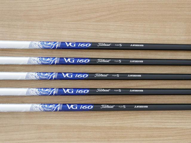 Iron set : Titleist : ชุดเหล็ก Titleist VG3 Type E Forged (Japan Spec. ปี 2015) มีเหล็ก 6-Pw (5 ชิ้น) ก้านกราไฟต์ Mitsubishi Rayon VG i60 Flex S