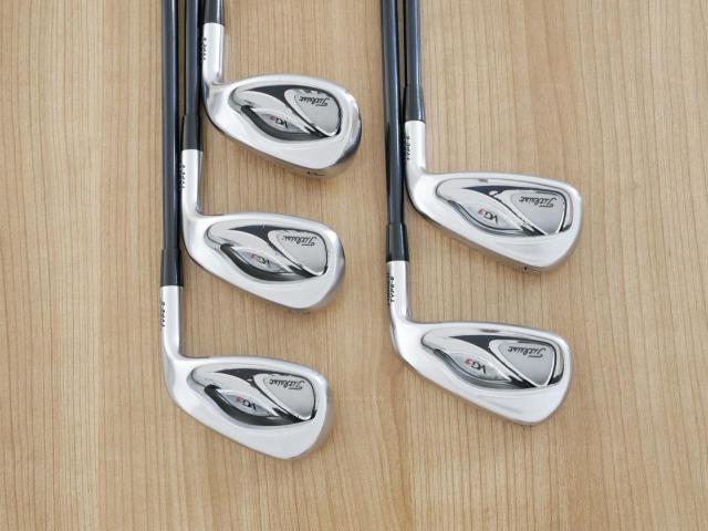 Iron set : Titleist : ชุดเหล็ก Titleist VG3 Type E Forged (Japan Spec. ปี 2015) มีเหล็ก 6-Pw (5 ชิ้น) ก้านกราไฟต์ Mitsubishi Rayon VG i60 Flex S