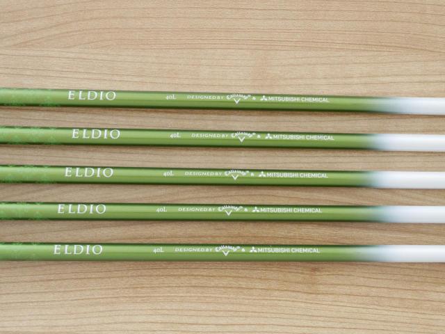Lady club : All : ชุดเหล็ก Callaway EPIC Max Fast (รุ่นแพงสุด ไกลสุดของ Callaway ปี 2021) มีเหล็ก 7-Pw,Aw (5 ชิ้น) ก้านกราไฟต์ Mitsubishi ELDIO 40 Flex L