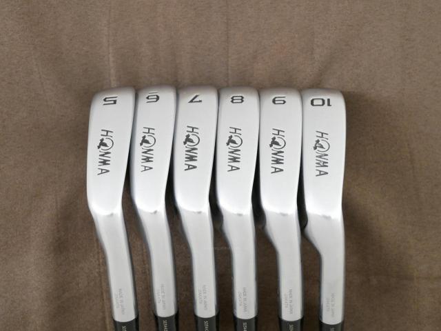 Iron set : Honma : ชุดเหล็ก Honma Tour World TW717P (Forged) มีเหล็ก 5-10 (6 ชิ้น) ก้านเหล็ก NS Pro 950 Flex S